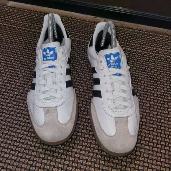 Adidas Samba Black/White/Gray OG Women's Size 7.5 Sneakers - Picture 6 of 9